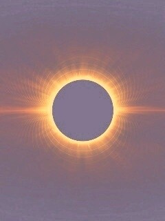Солнецное затмение обои