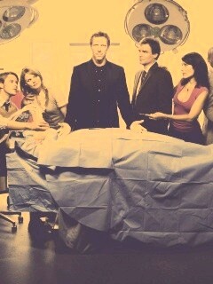 Герои сериала "Доктор Хаус" обои