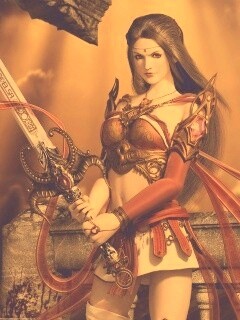 Красный доспех обои