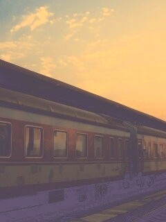 Пассажирский состав обои