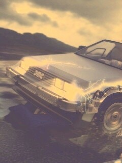 Машина времени обои