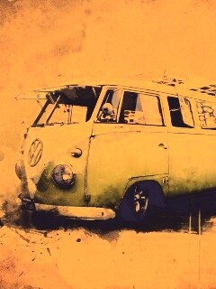 Фольксваген 56 года - лучший фургон для путешествий обои