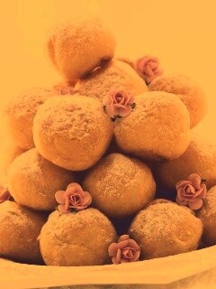 Круглые пироженки обои