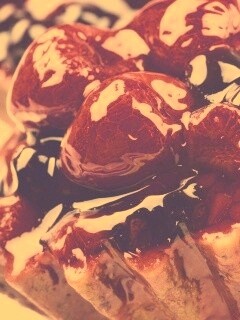 Восхитительная корзиночка с фруктами обои