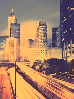 Огни Гонконга обои