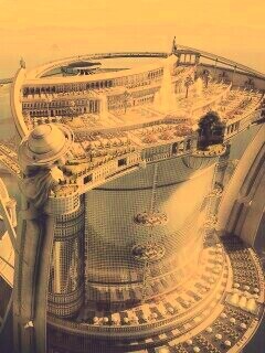 Город будущего обои