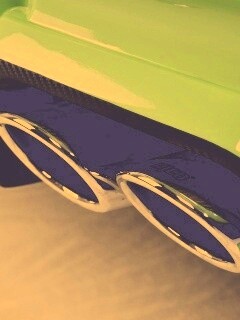 Выхлопная труда обои