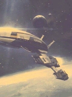 Корабль Normandy обои