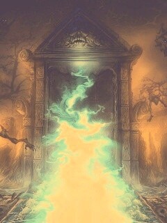 Демонические врата обои