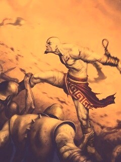 Бог войны обои