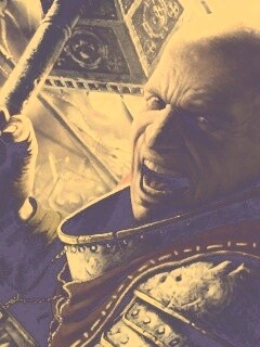 Воин с боевым молотом обои