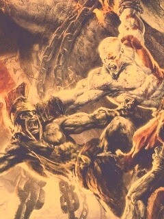 Бог войны обои