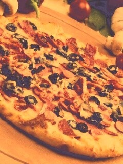 Сочная пицца обои