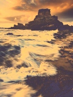 Побережье HDR обои