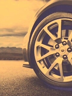 Колесо кадиллака обои