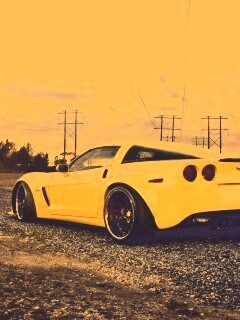 Chevrolet corvette обои