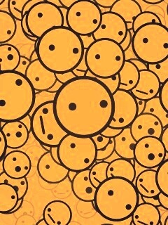 Фон из смайликов обои