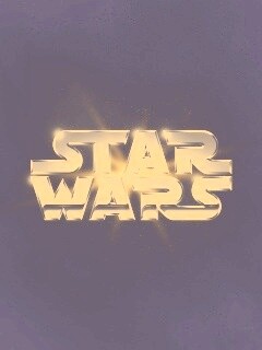 Серебряный логотип звездных войн обои