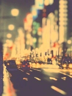 Игрушечный город огней обои