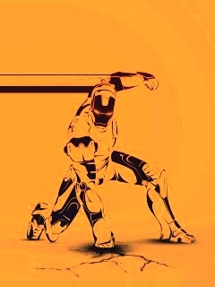 Векторный Железный Человек обои