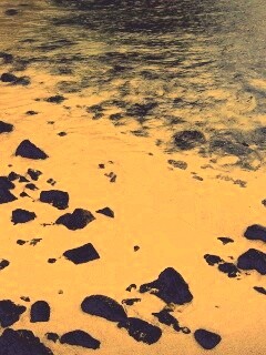 Каменистый берег обои