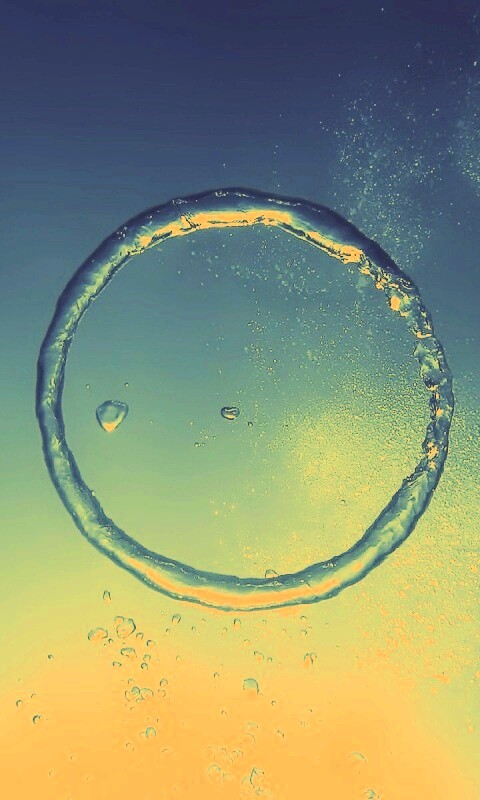 Кольцо из воды обои