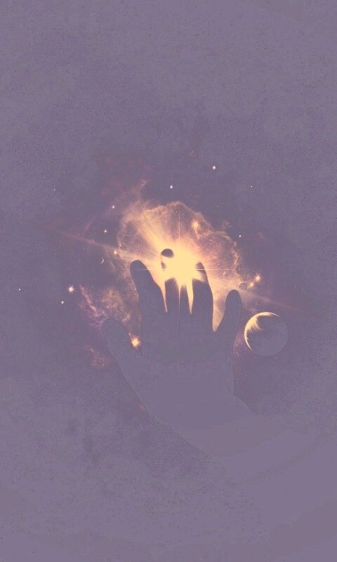 Прикосновение к вселенной обои