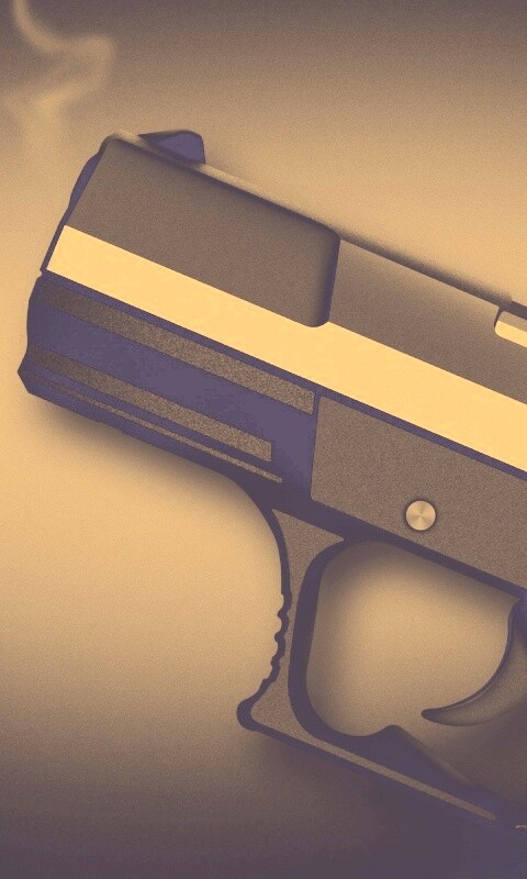 Дымящийся ствол обои