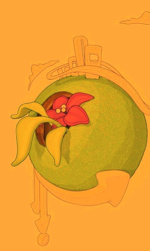 Зелёная планета обои