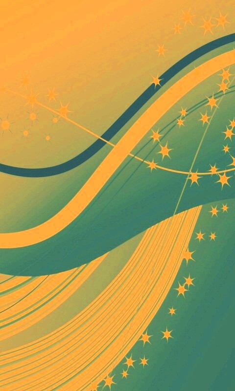 Голубые линие и белые блики обои