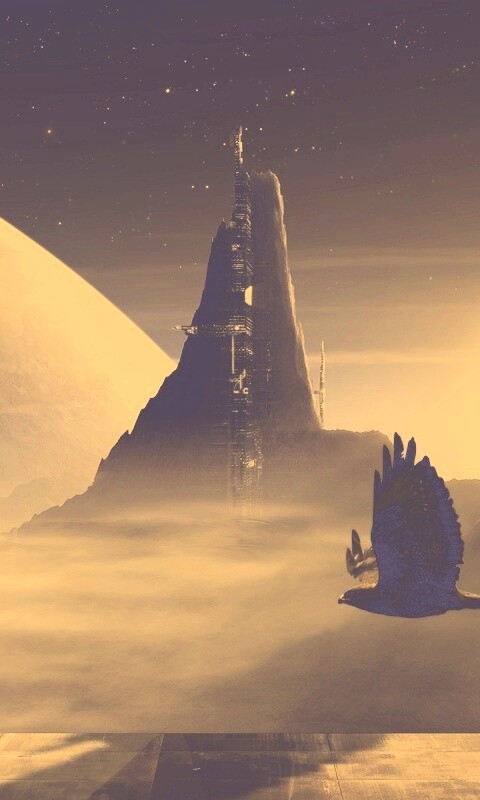 Город на другой планете обои