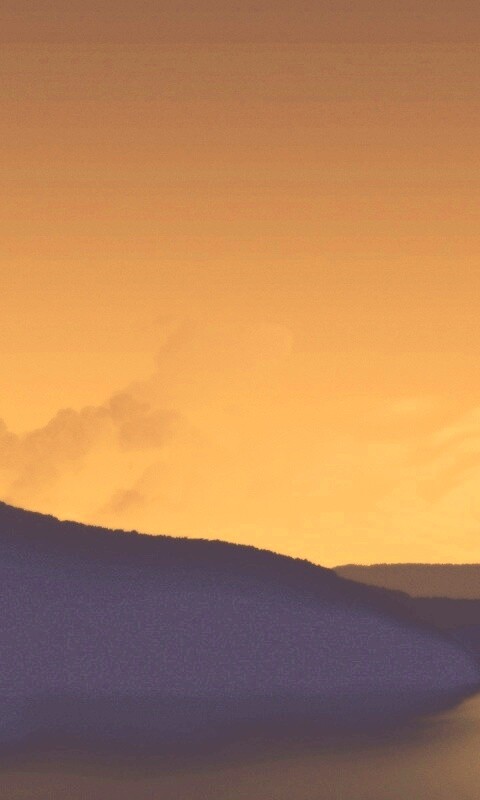 Желтое небо обои