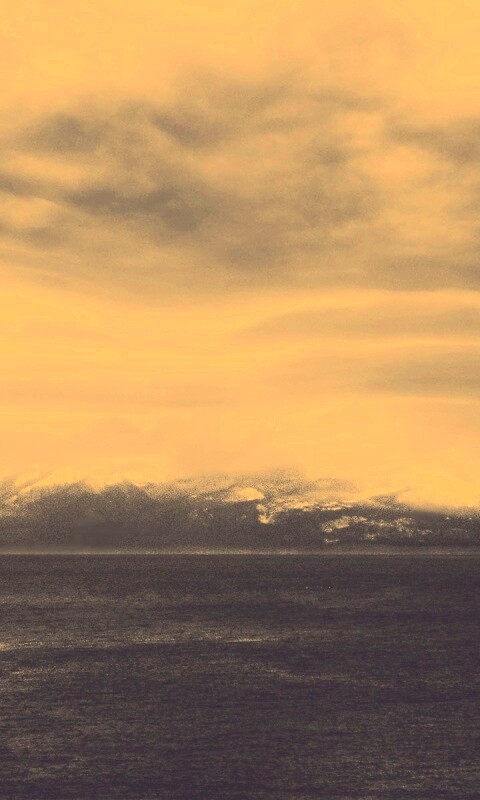 Горное побережье обои