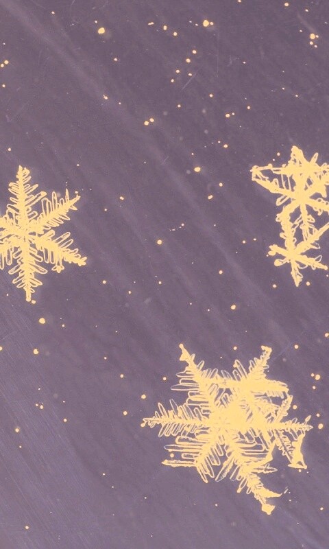 Снежинки обои