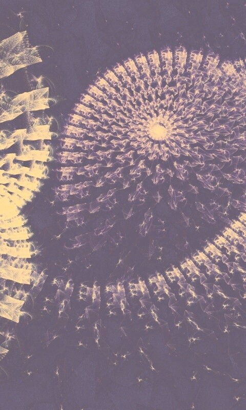 Светящаяся абстракция обои