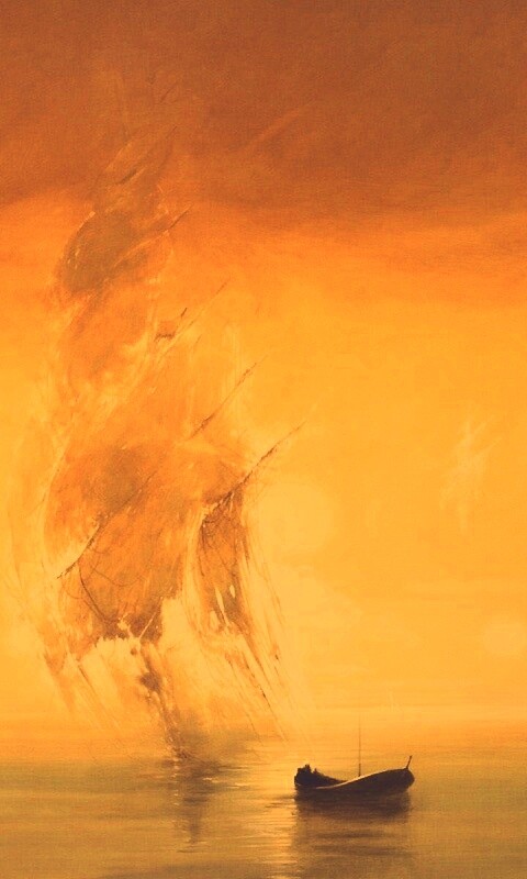 Призрачный парусник обои