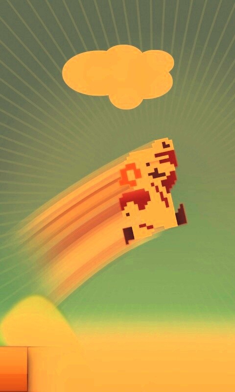 Прыжок Марио обои