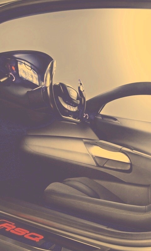 В салоне концепта Audi RSQ обои