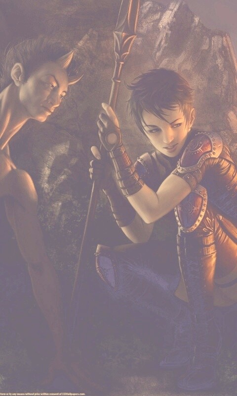 Девушка и сильван обои