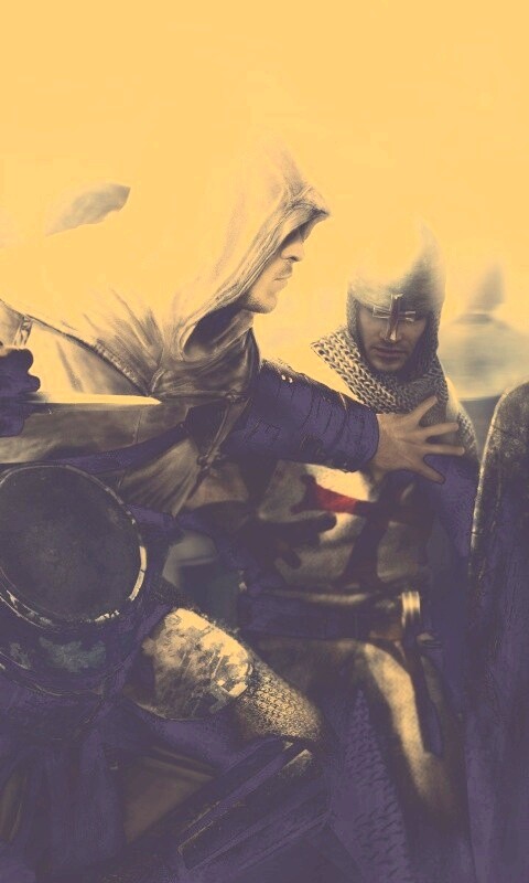 Ассасин убивает томплиера обои