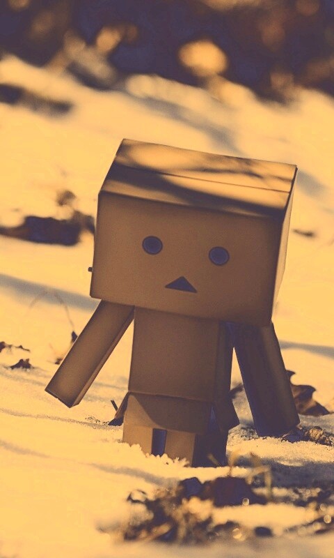 Данбо зиомой обои