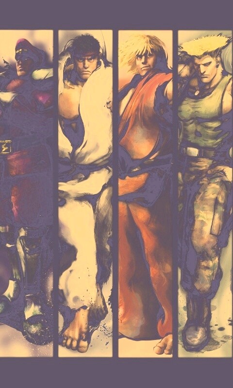 Герои игры Street FIghter обои