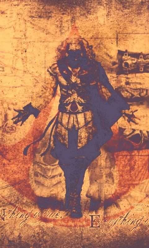 Гравюра Assasins Creed обои