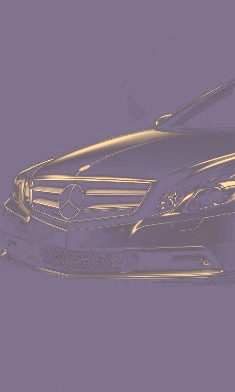 Черный Мерседес обои