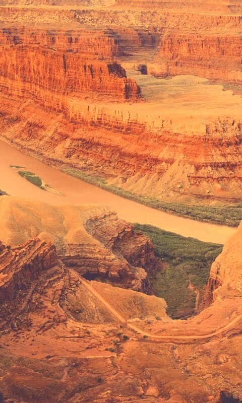 Красный каньон обои