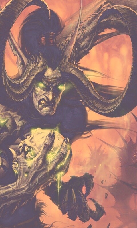 Иллидан из WoW BC обои