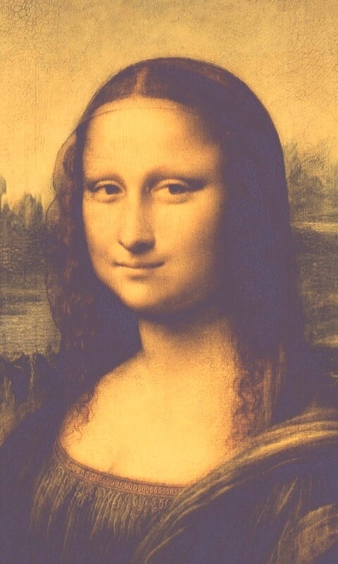 Картина Мона Лиза обои
