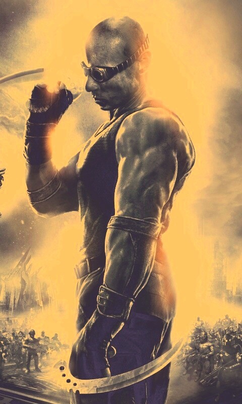 Риддик с клинками обои