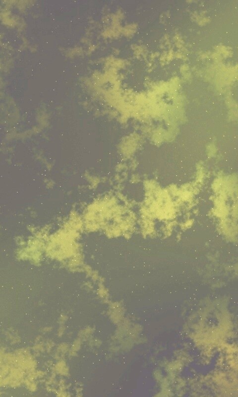 Зелёное небо обои