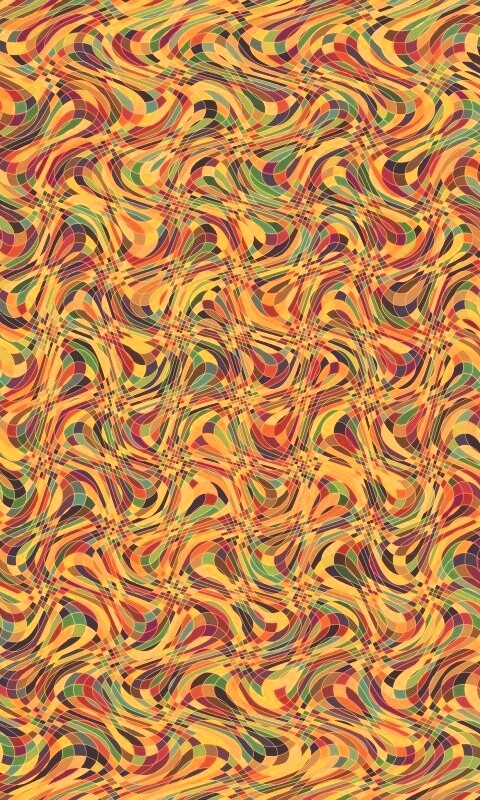 Кривые разноцветные клеточки обои